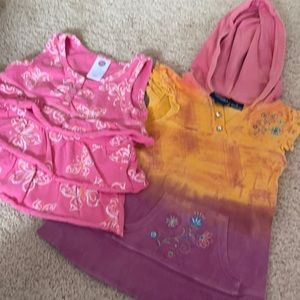 Girls tank bundle size 4